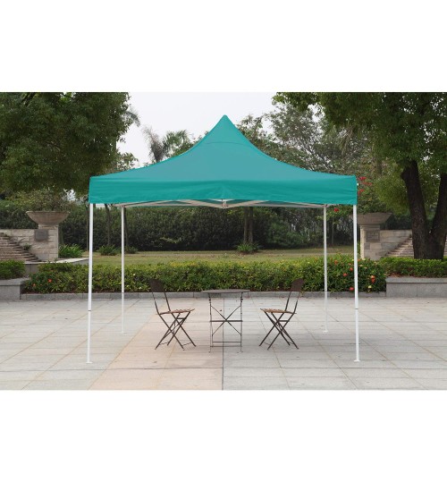 AMERICAN PHOENIX Canopy Tent 10x10 Easy Pop Up Instant Portable Event Commercial Fair Shelter Wedding Party Tent (Teal, 10x10)